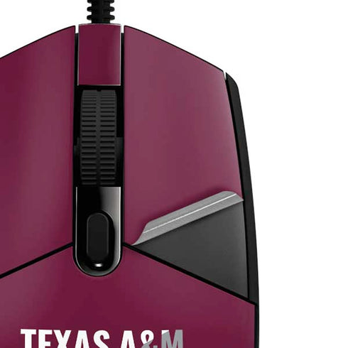 Texas A&M University Aggies G203 Prodigy RGB Wired Gaming Mouse Skin
